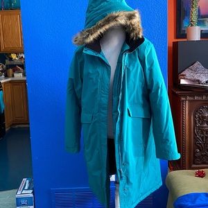 Brand new down parka